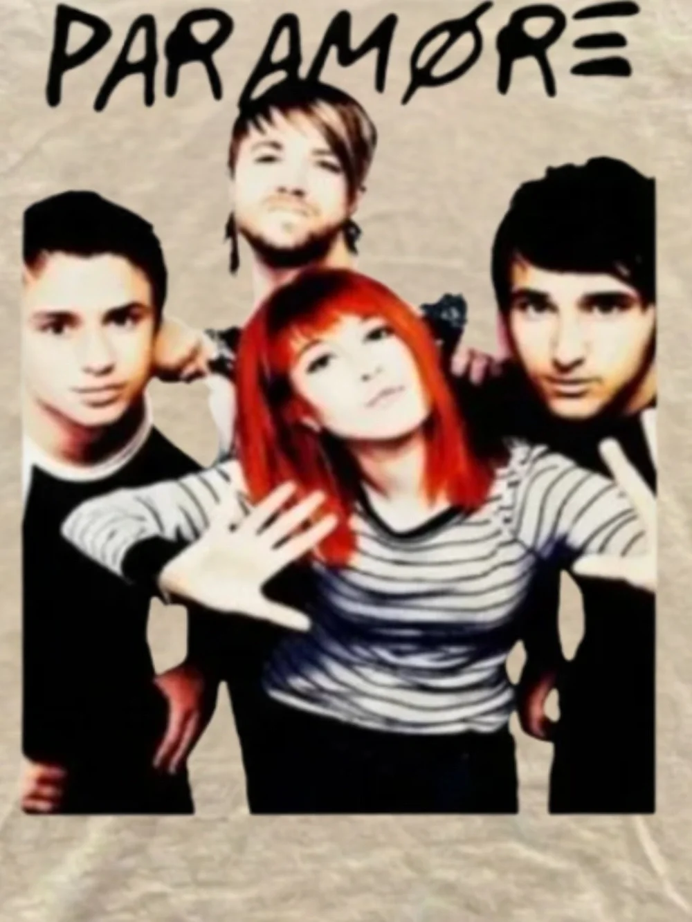 Paramore Band T Shirt